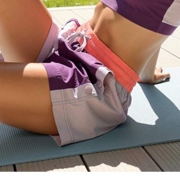 Free People Invigorate Colorblock Shorts - Picture 3 of 5